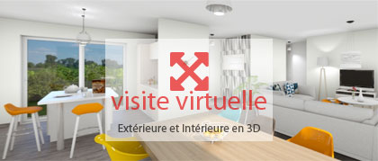 visite virtuelle Maisons SERCPI, extérieur et intérieur 3D