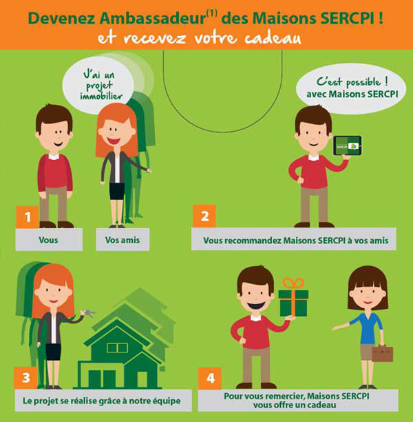 Devenez ambassadeur des Maisons SERCPI